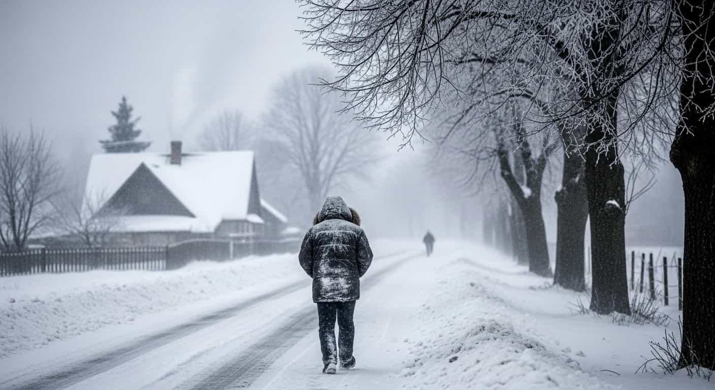 Zima w Polsce uderza z pełną mocą - intensywne śnieżyce, marznący deszcz i siarczysty mróz paraliżują kraj