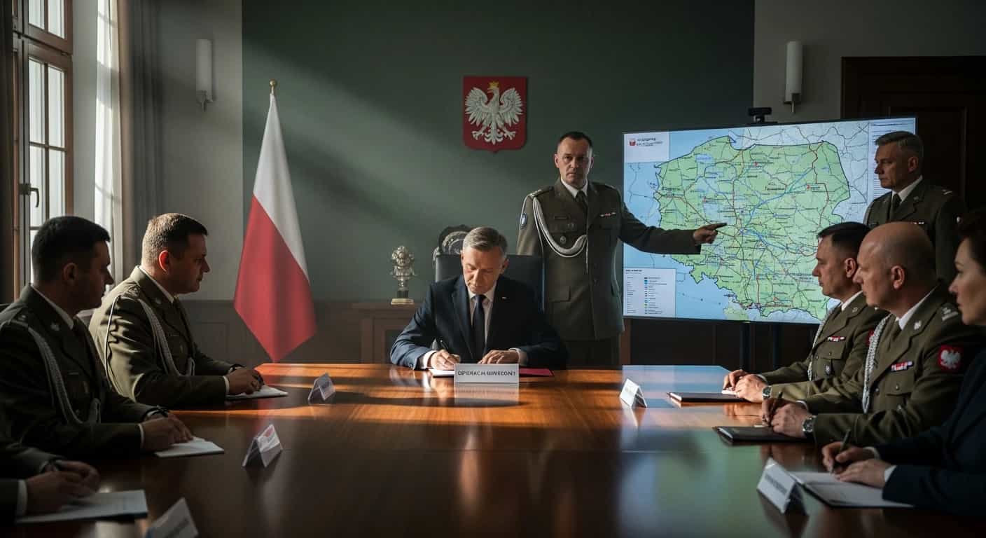 Prezydent Nawrocki zatwierdził operację Horyzont - wojsko wspiera policję w ochronie infrastruktury kolejowej