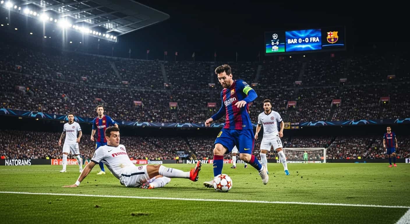 FC Barcelona walczy o awans w Lidze Mistrzów - kluczowy mecz z Eintrachtem Frankfurt