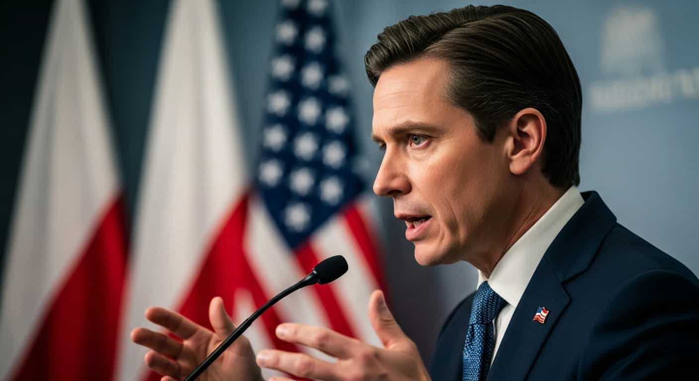 Ambasador USA w Polsce ostrzega przed Chinami i wzywa Europę do większego zaangażowania w obronność