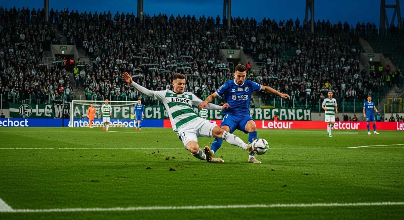 Bezbramkowy remis w warszawskim klasyku - Legia i Lech dzielą punkty przy Łazienkowskiej