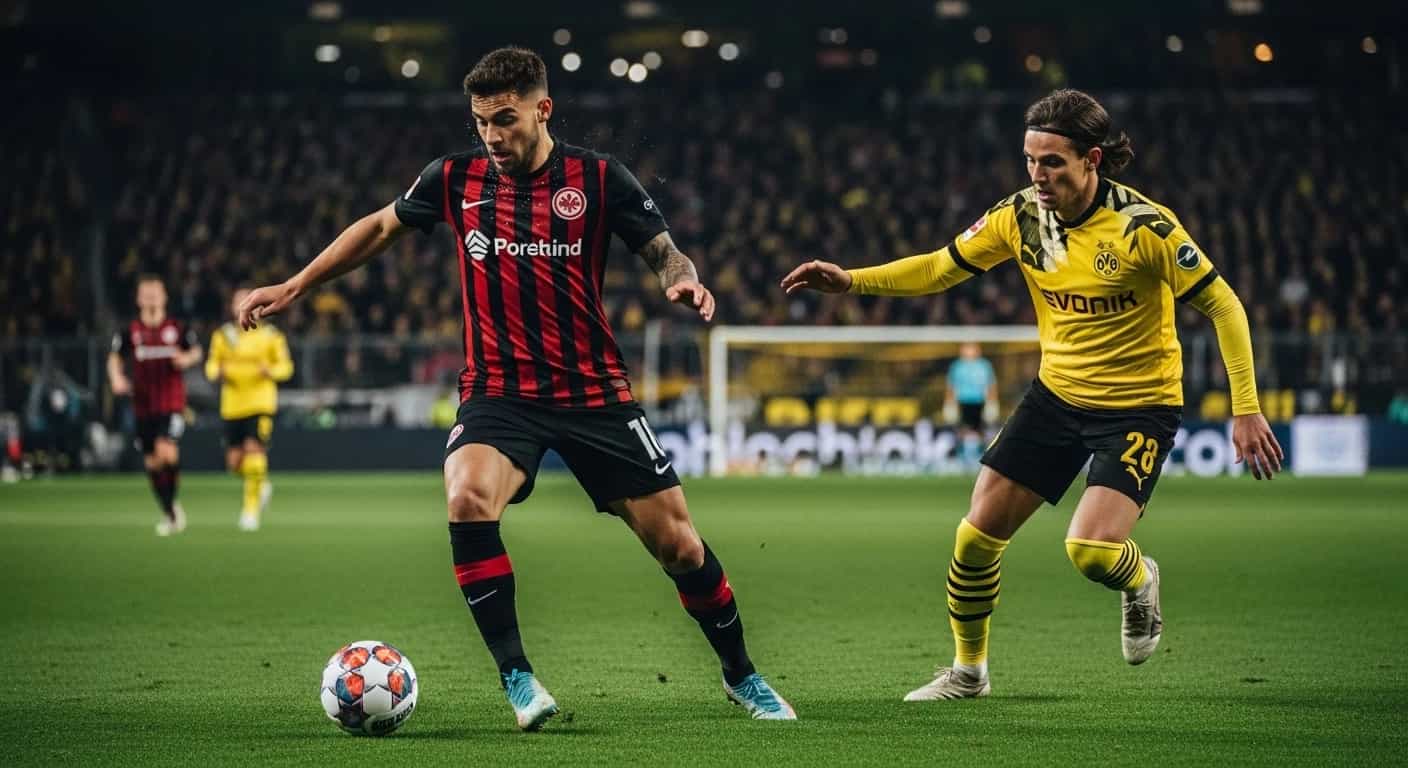 Eintracht Frankfurt podejmuje Borussię Dortmund w 1/8 finału Pucharu Niemiec