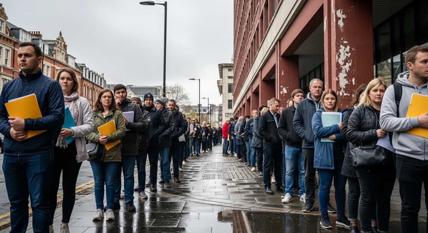 Bezrobocie w Wielkiej Brytanii osiągnęło najwyższy poziom od czterech lat