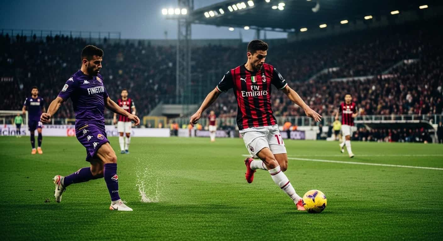 Milan podejmuje Fiorentinę w kluczowym starciu Serie A - Leao w roli środkowego napastnika