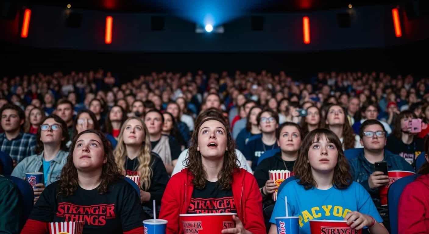 Stranger Things finał bije rekordy popularności - ponad milion widzów zarezerwowało miejsca na kinowe projekcje