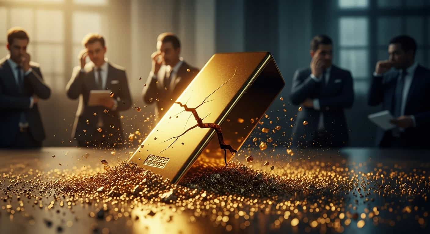 Gwałtowny wzrost ceny złota budzi obawy o bańkę spekulacyjną - analitycy ostrzegają przed korektą