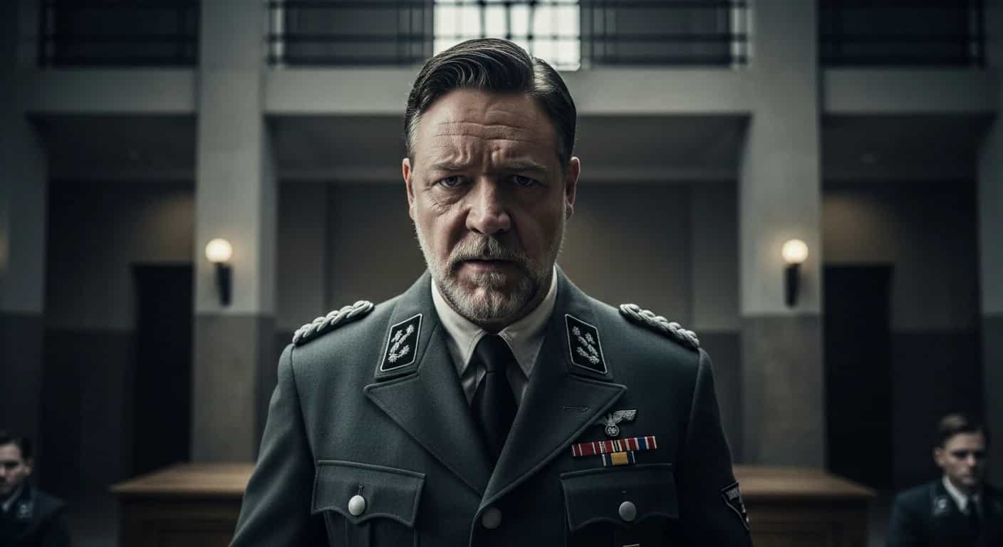 Norymberga w kinach - Russell Crowe jako nazistowski zbrodniarz w nowym filmie z polskim operatorem