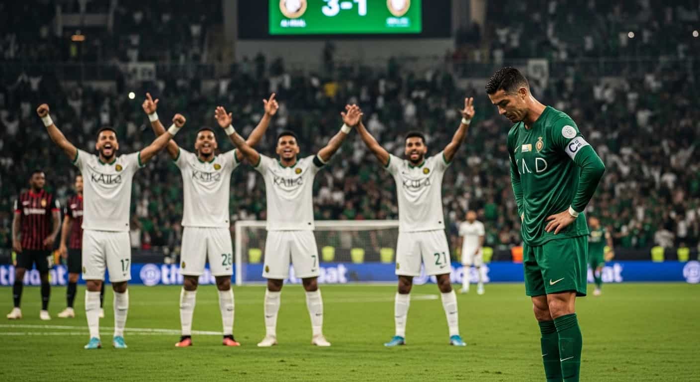 Al-Hilal pokonuje Al-Nassr 3-1 w kluczowym meczu o tytuł - Ronaldo coraz dalej od trofeum