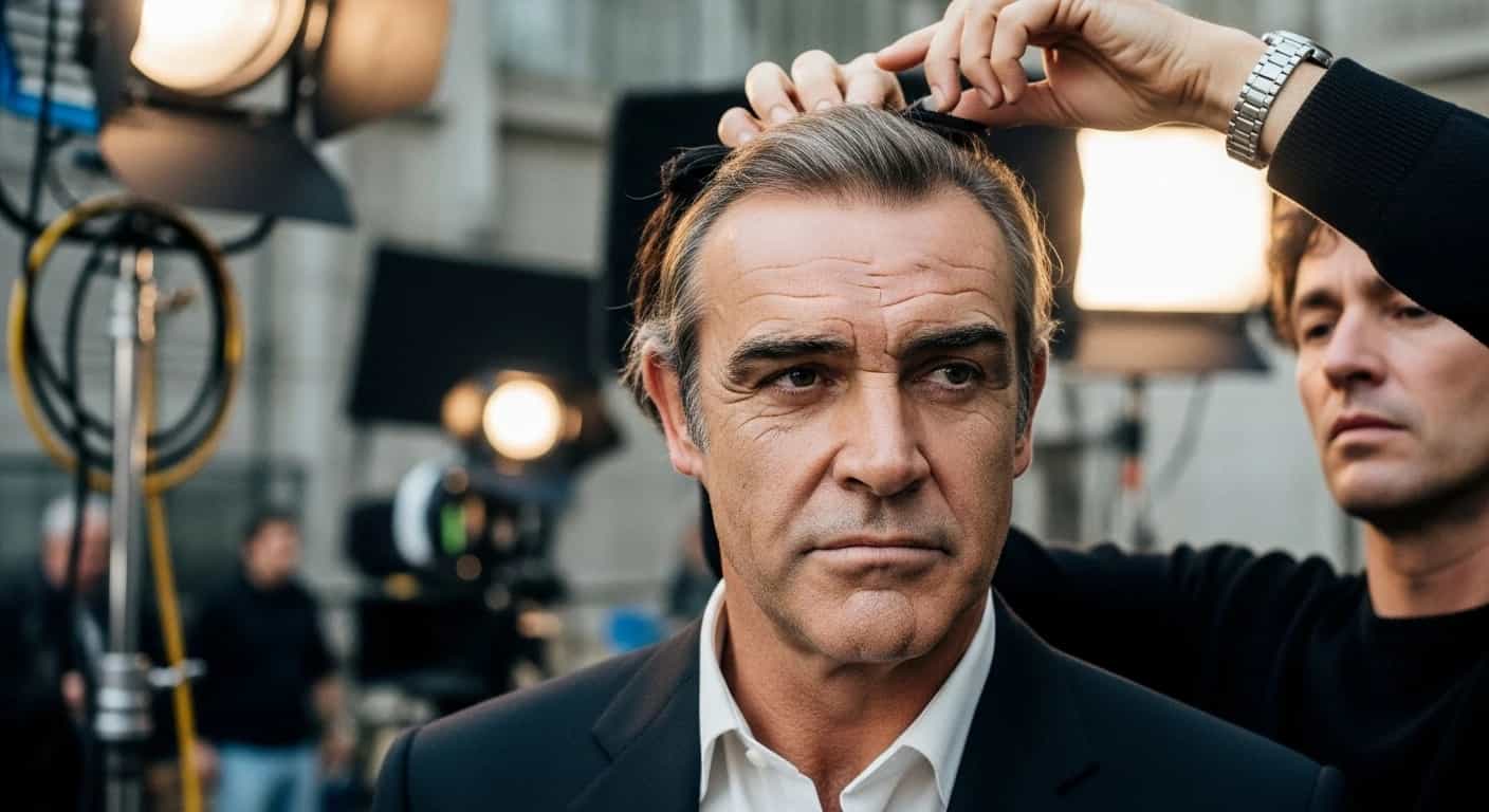 Sean Connery nienawidził nosić peruk na planie filmowym - ujawnił prawdziwe powody