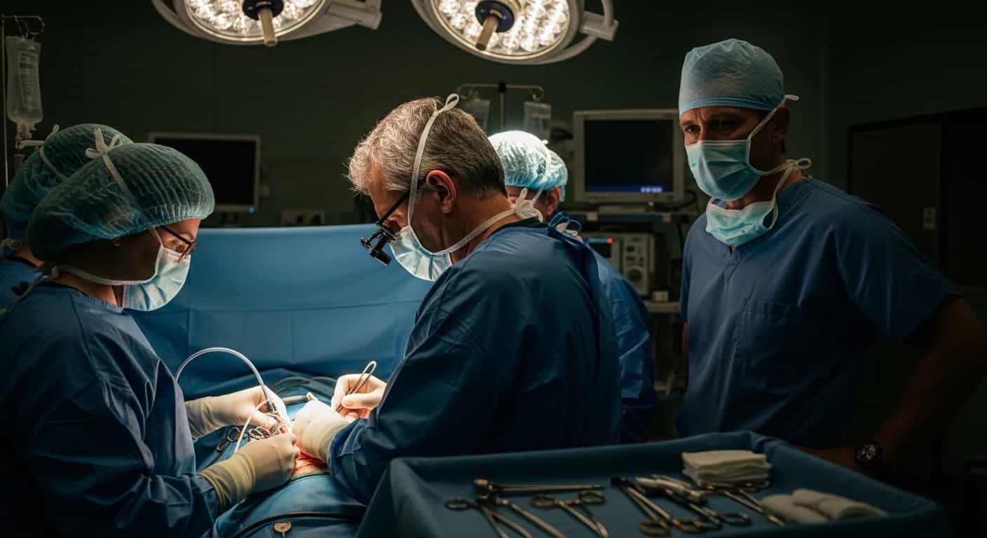 Piotr Stramowski przygotowywał się do roli lekarza obserwując prawdziwych chirurgów w warszawskim szpitalu