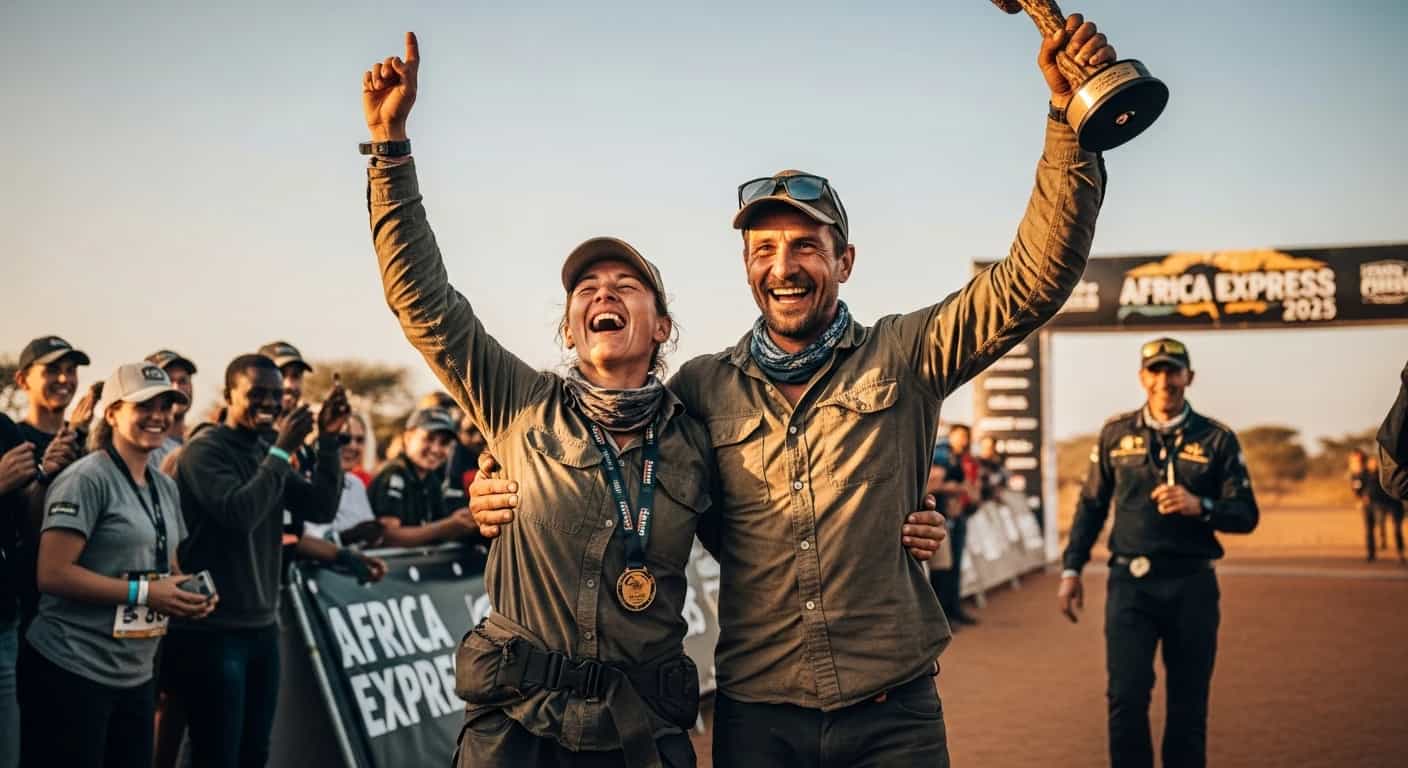 Edyta Zając i Michał Mikołajczak wygrali Afrykę Express 2025 i oddali całą nagrodę