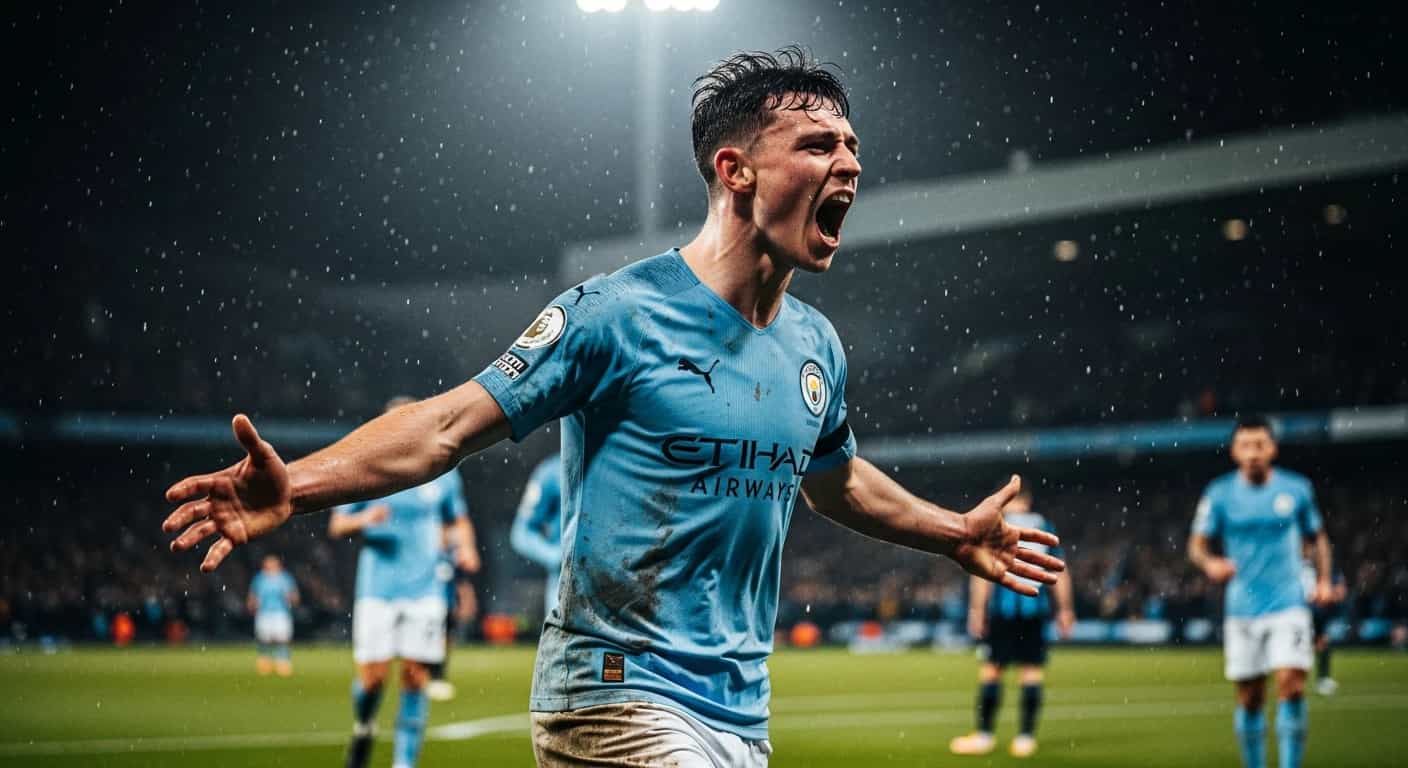Phil Foden ratuje Manchester City w dramatycznym meczu z Leeds United