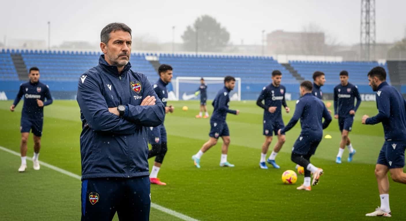 Levante przygotowuje się na rewanż z Espanyolem pod wodzą nowego trenera Luísa Castro