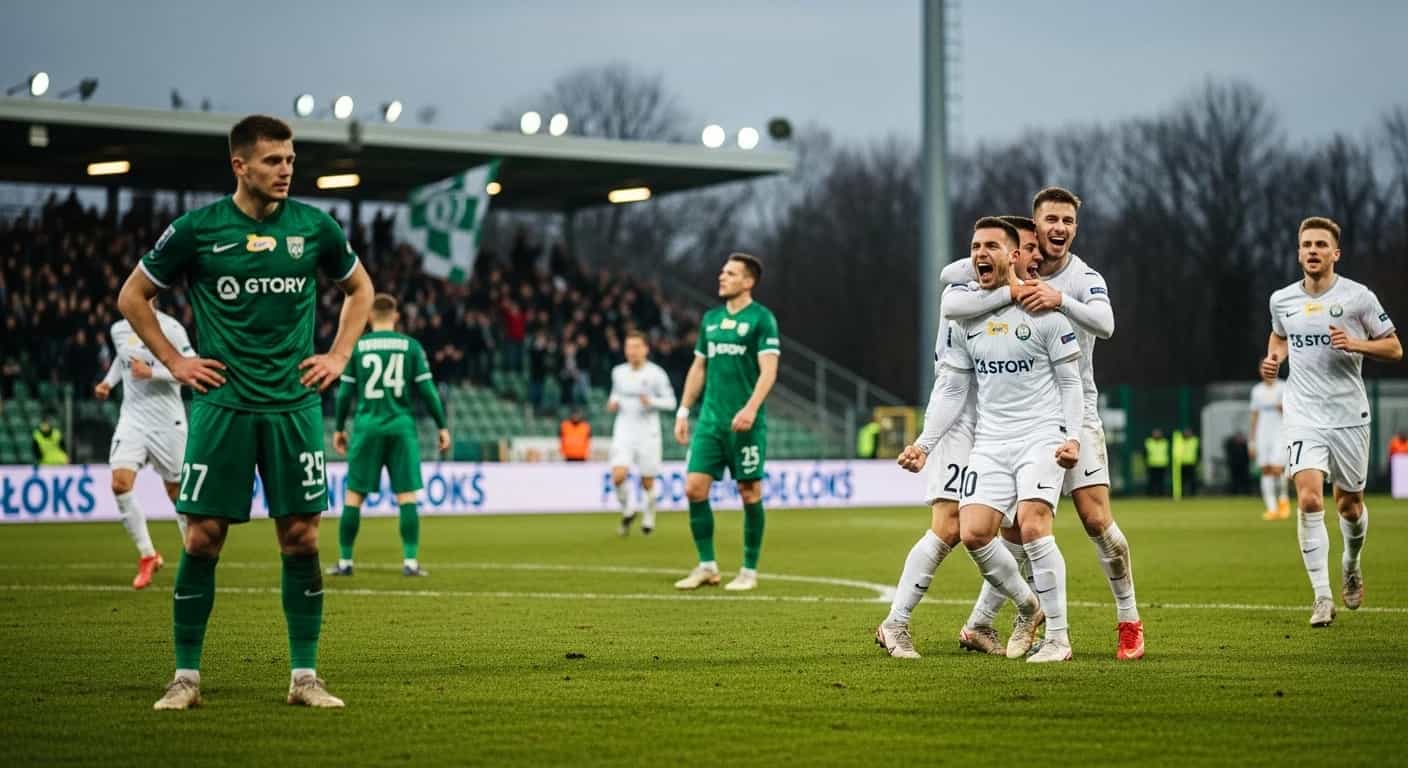 ŁKS Łódź przełamał kryzys wygrywając z GKS Tychy 3:1 w meczu Betclic 1 Ligi