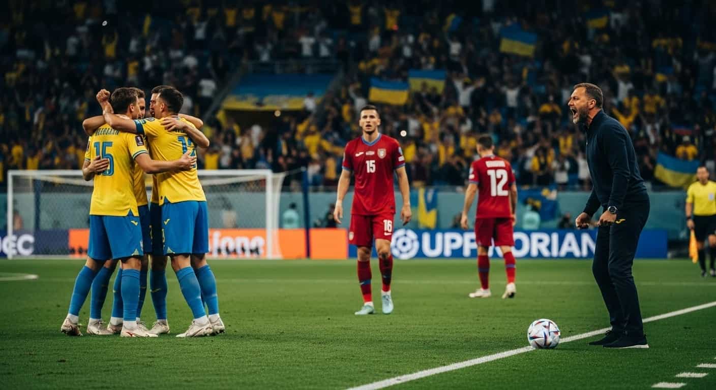 Ukraina pokonuje Azerbejdżan 2:1 w eliminacjach MŚ 2026 - Rebrow komentuje trudne zwycięstwo