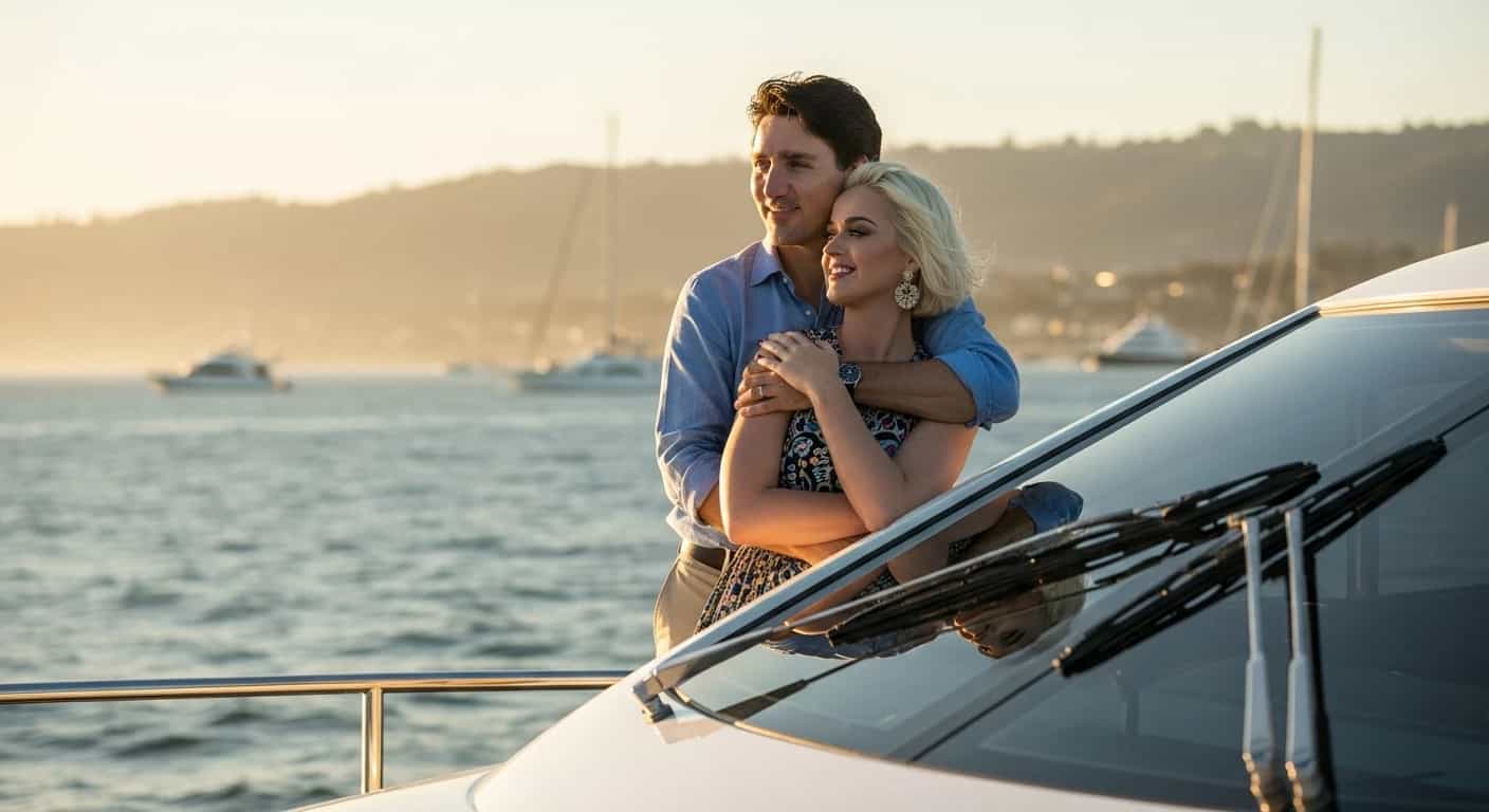 Justin Trudeau i Katy Perry potwierdzają romans na luksusowym jachcie u wybrzeży Kalifornii