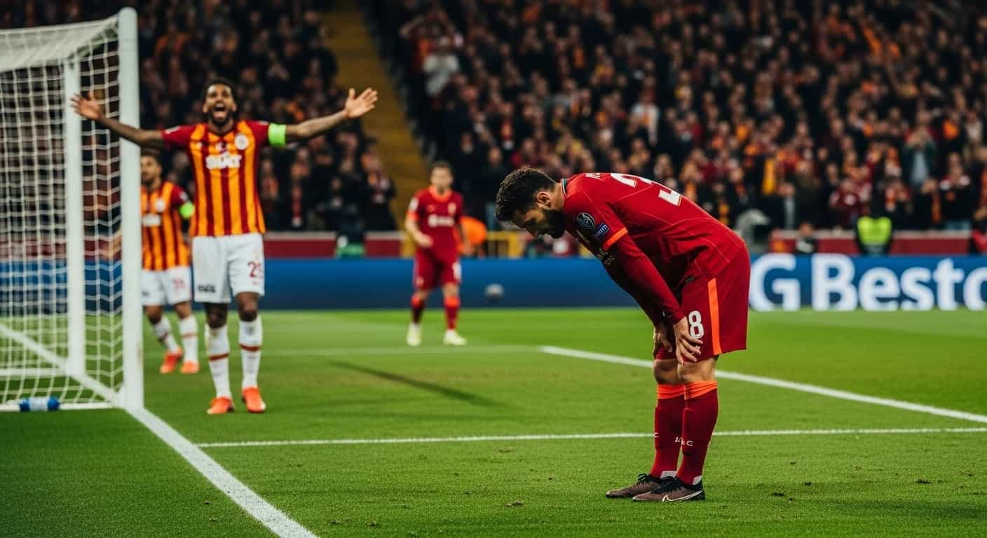 Liverpool przegrywa w pierwszej połowie z Galatasaray w Lidze Mistrzów
