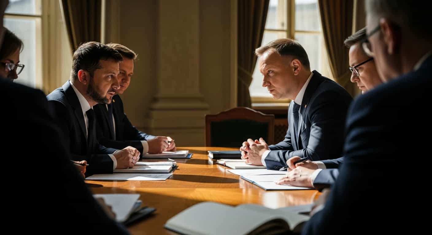 Wizyta Zełenskiego w Polsce - kluczowe spotkania z polskimi przywódcami i rozmowy o bezpieczeństwie