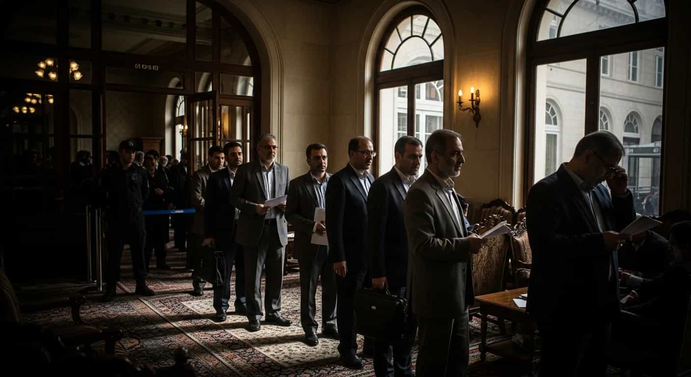 Panika w irańskim MSZ - wysokie rangą urzędnicy ubiegają się o francuskie wizy w obliczu narastających protestów