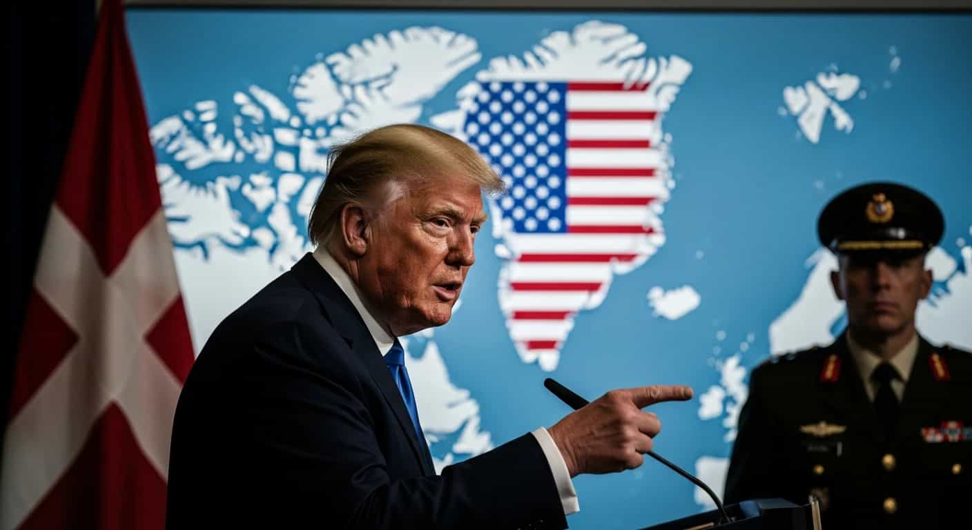 Trump przyspiesza plany przejęcia Grenlandii - Dania ostrzega przed militarną odpowiedzią