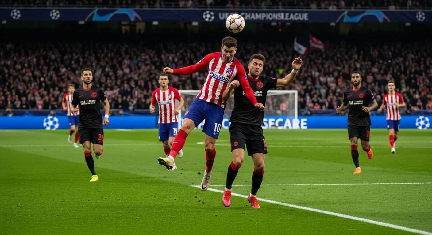 Atletico Madryt zmierzy się z Eintrachtem Frankfurt w kluczowym starciu Ligi Mistrzów