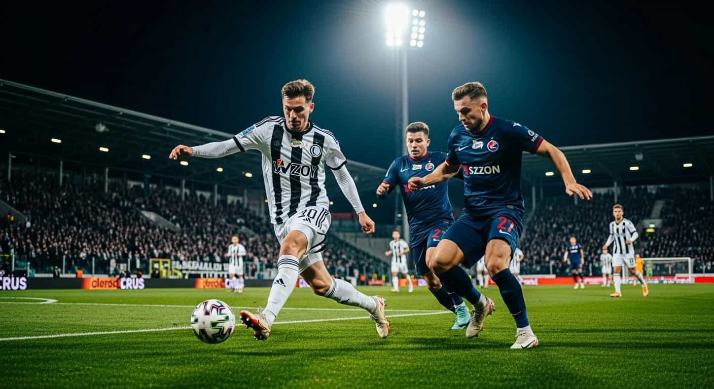 Legia Warszawa podejmuje Pogoń Szczecin w hicie 10. kolejki Ekstraklasy