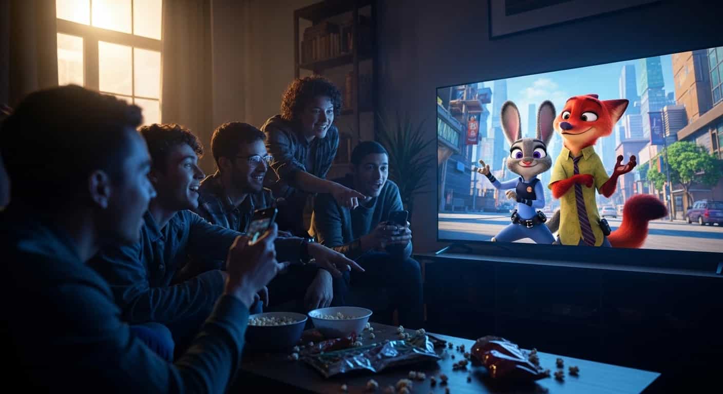 Disney+ umacnia pozycję na rynku streamingu - Zootopia wkracza na listy Nielsena