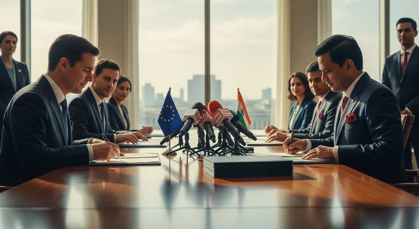 Przełomowa umowa handlowa UE-Indie zakończona - największa liberalizacja w historii