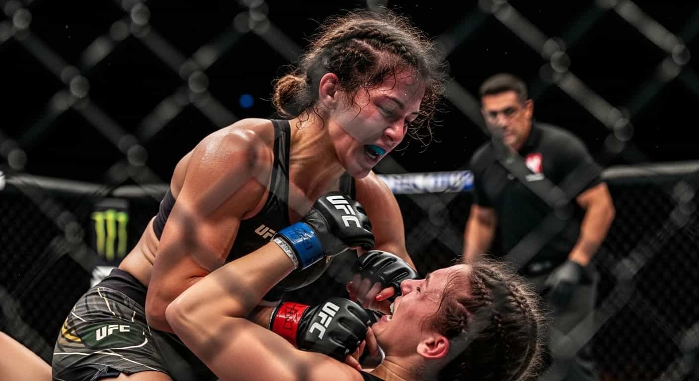 Beatriz Mesquita triumfuje w debiucie w UFC - legenda brazylijskiego jiu-jitsu pokonuje rosyjską rywalkę