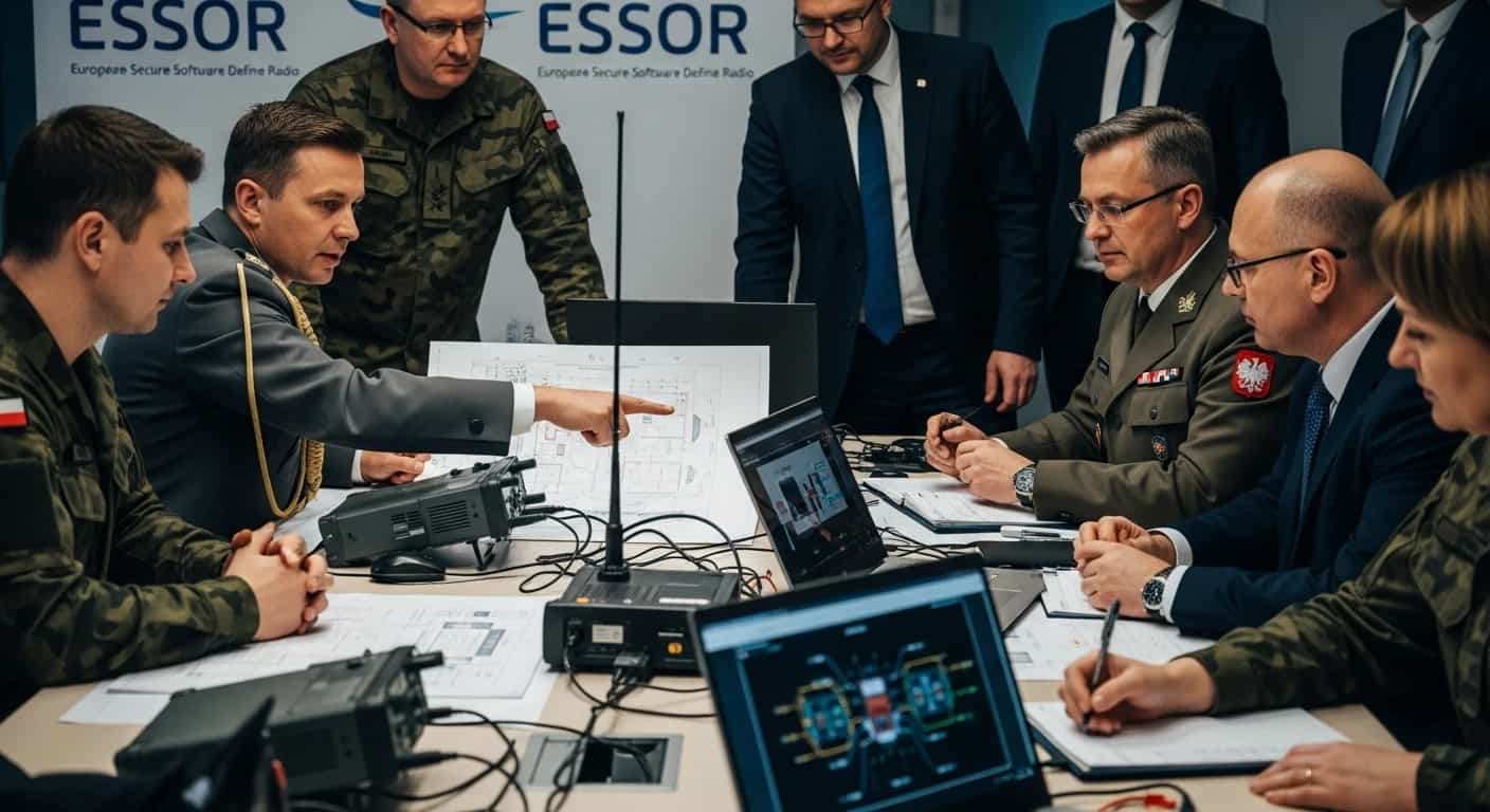 MON wyjaśnia sprawę programu ESSOR - Polska kontynuuje udział w europejskim projekcie radiostacji