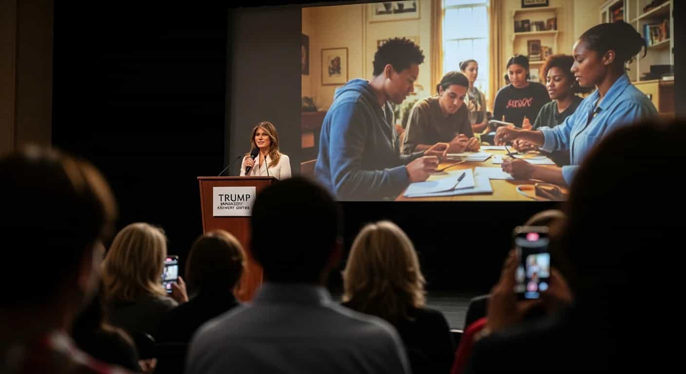 Melania Trump prezentuje swój film dokumentalny w Trump Kennedy Center