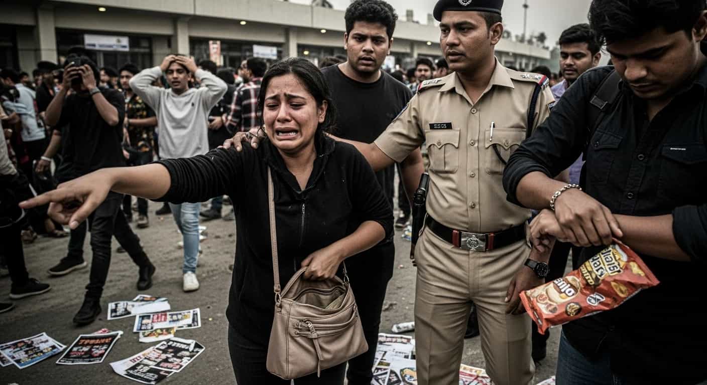 Kradzieże telefonów i złotej biżuterii podczas koncertu Travis Scotta w Mumbaju