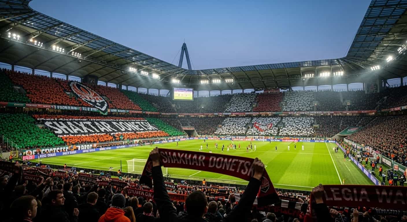 Szachtar Donieck powraca do Polski - bilety na mecz z Legią już dostępne