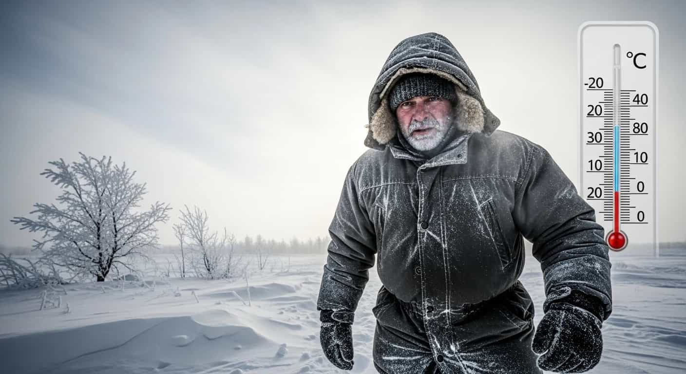 Wyż syberyjski przyniesie Polsce arktyczne mrozy - temperatura spadnie nawet do -20 stopni Celsjusza