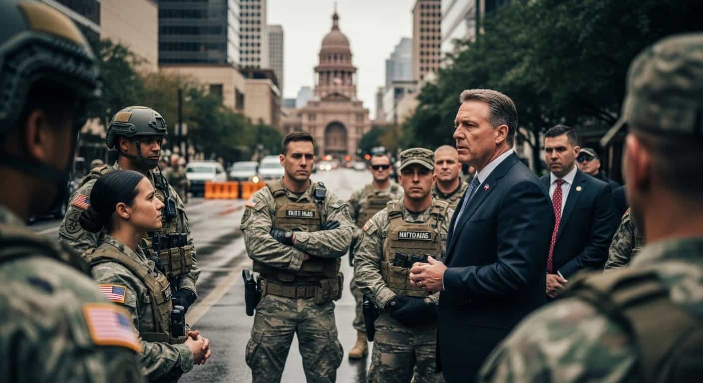 Gubernator Teksasu aktywuje Gwardię Narodową przed protestami "Bez Królów" w Austin