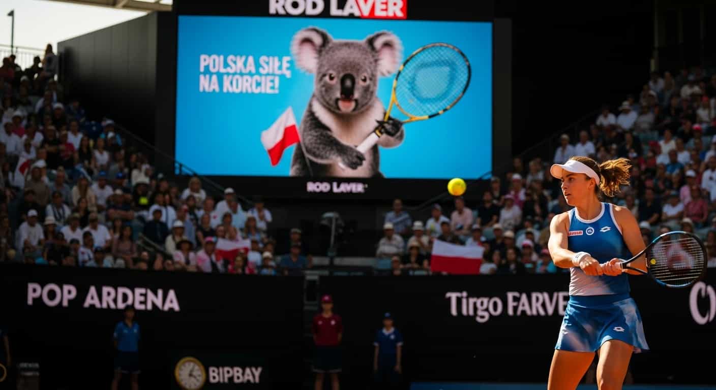Australian Open 2026 startuje z polskimi nadziejami i kontrowersyjną promocją