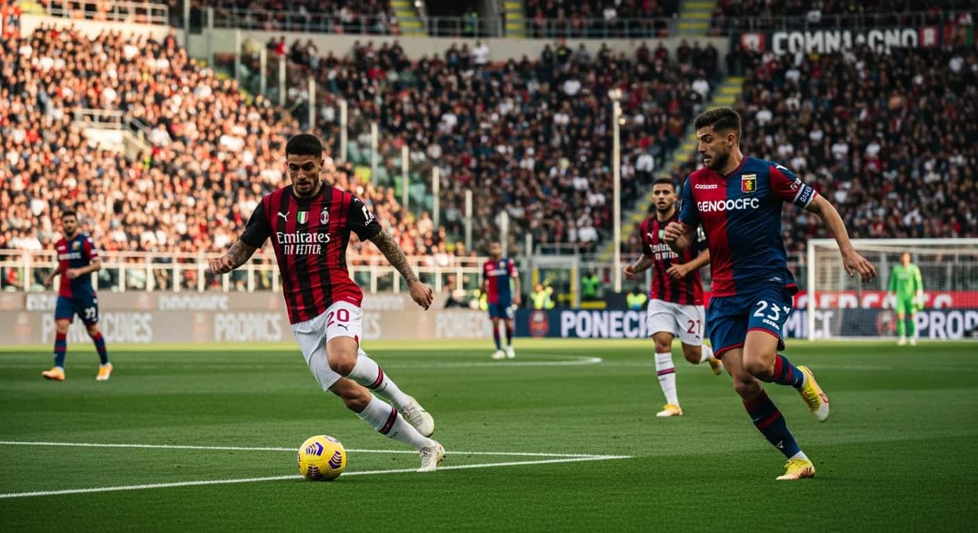 Allegri przewiduje punkty potrzebne do mistrzostwa, Milan walczy z Genoa w kluczowym meczu