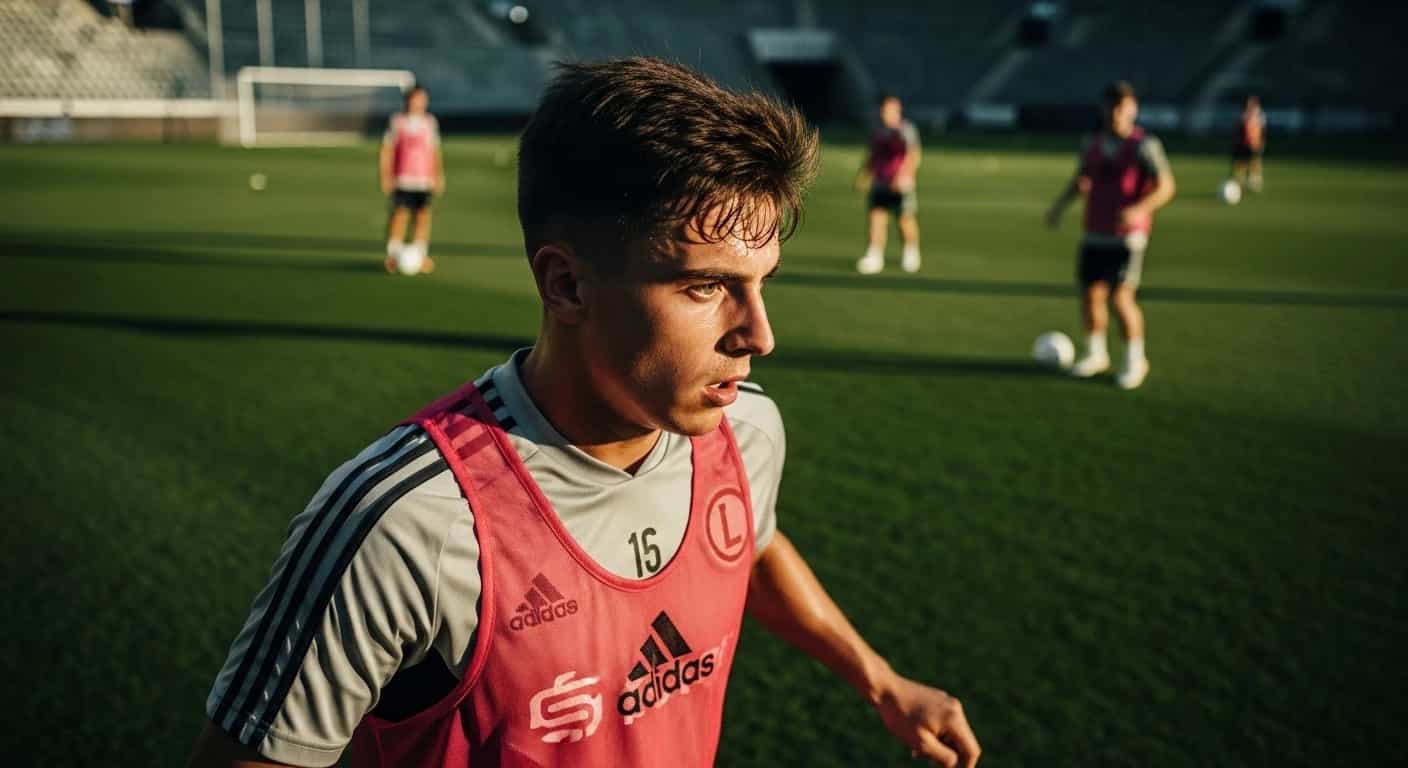 Kacper Urbański wyznacza ambitne cele w Legii Warszawa - ma być najlepszym piłkarzem ligi