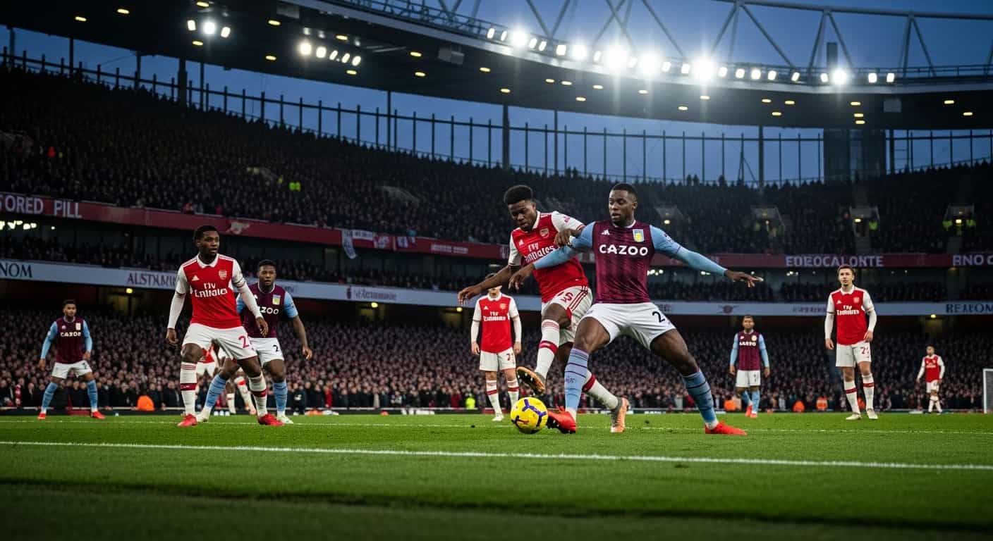 Arsenal zmierzy się z Aston Villą w kluczowym starciu o pozycję lidera Premier League