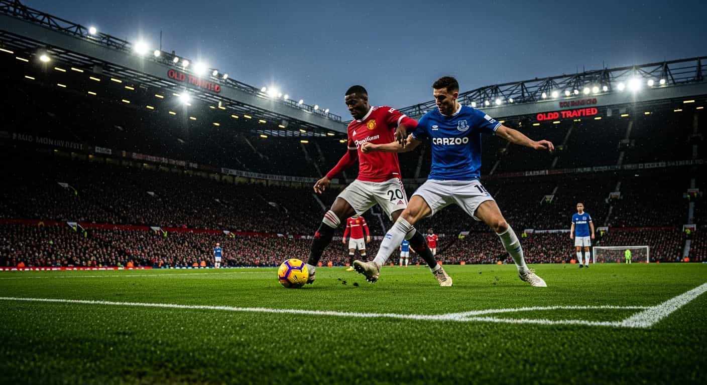 Manchester United podejmuje Everton na Old Trafford w poniedziałkowy wieczór