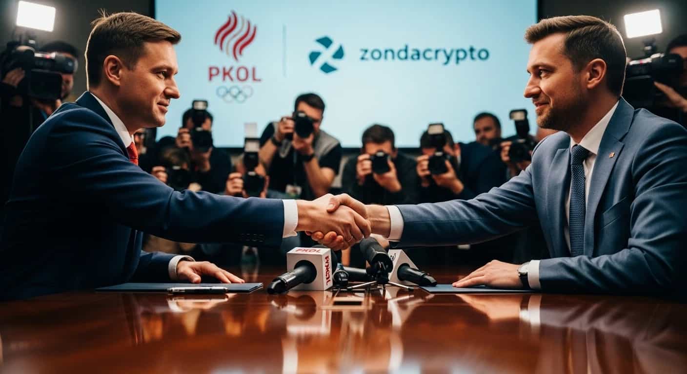 PKOl zawiera kontrowersyjną umowę sponsorską z giełdą kryptowalut zondacrypto