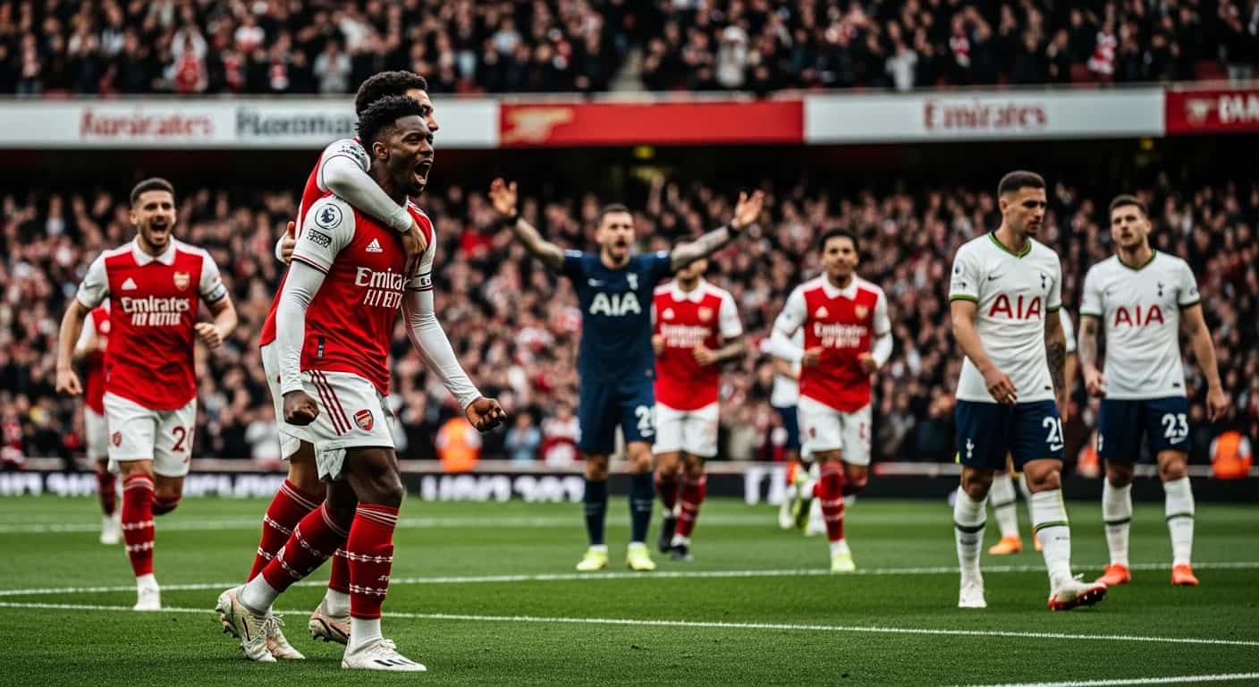 Arsenal rozgromił Tottenham 3-1 w derbach północnego Londynu