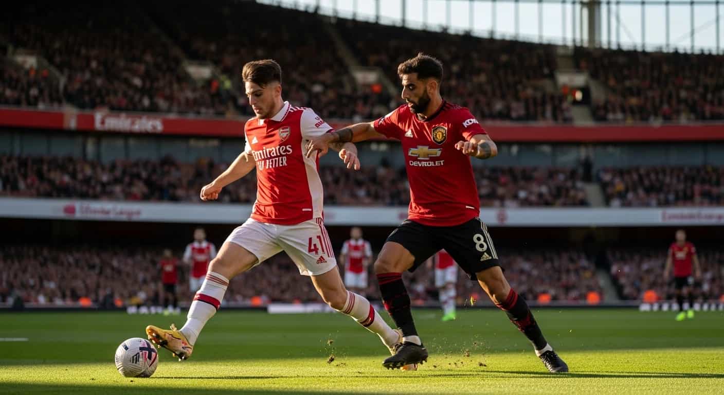 Arsenal kontra Manchester United - kluczowe starcie o mistrzostwo Premier League