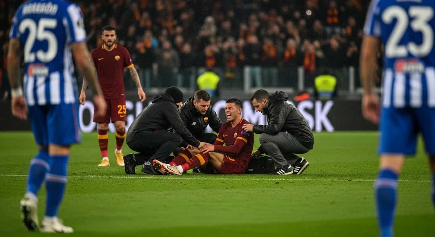 Roma zmierzy się z Viktorią Pilzno w kluczowym meczu Ligi Europy - niepewność wokół Angelino