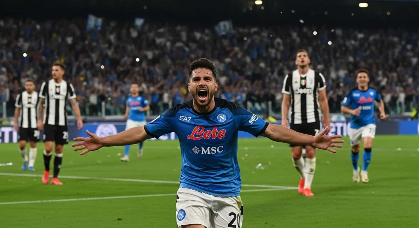 Napoli pokonuje Juventus 2-1 i odzyskuje pozycję lidera Serie A