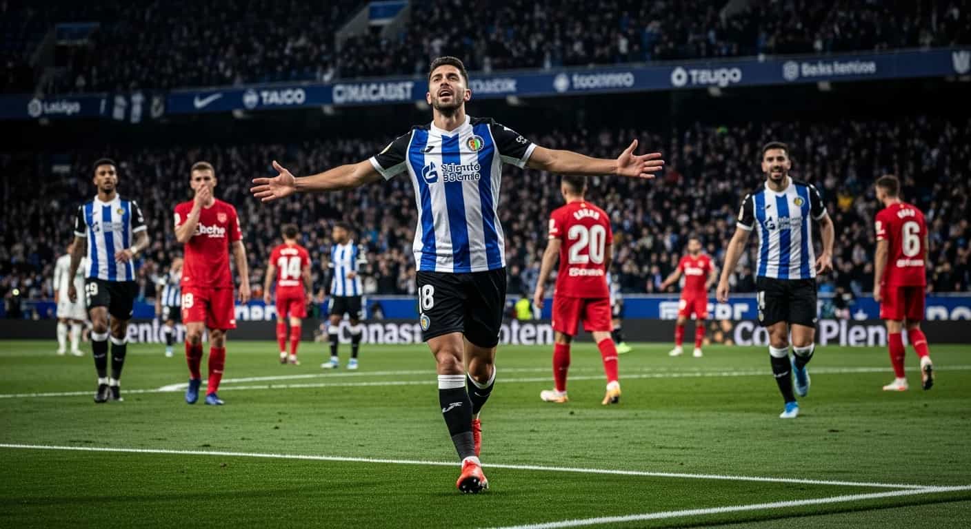 Getafe pokonuje Elche 1-0 w dramatycznym meczu La Liga