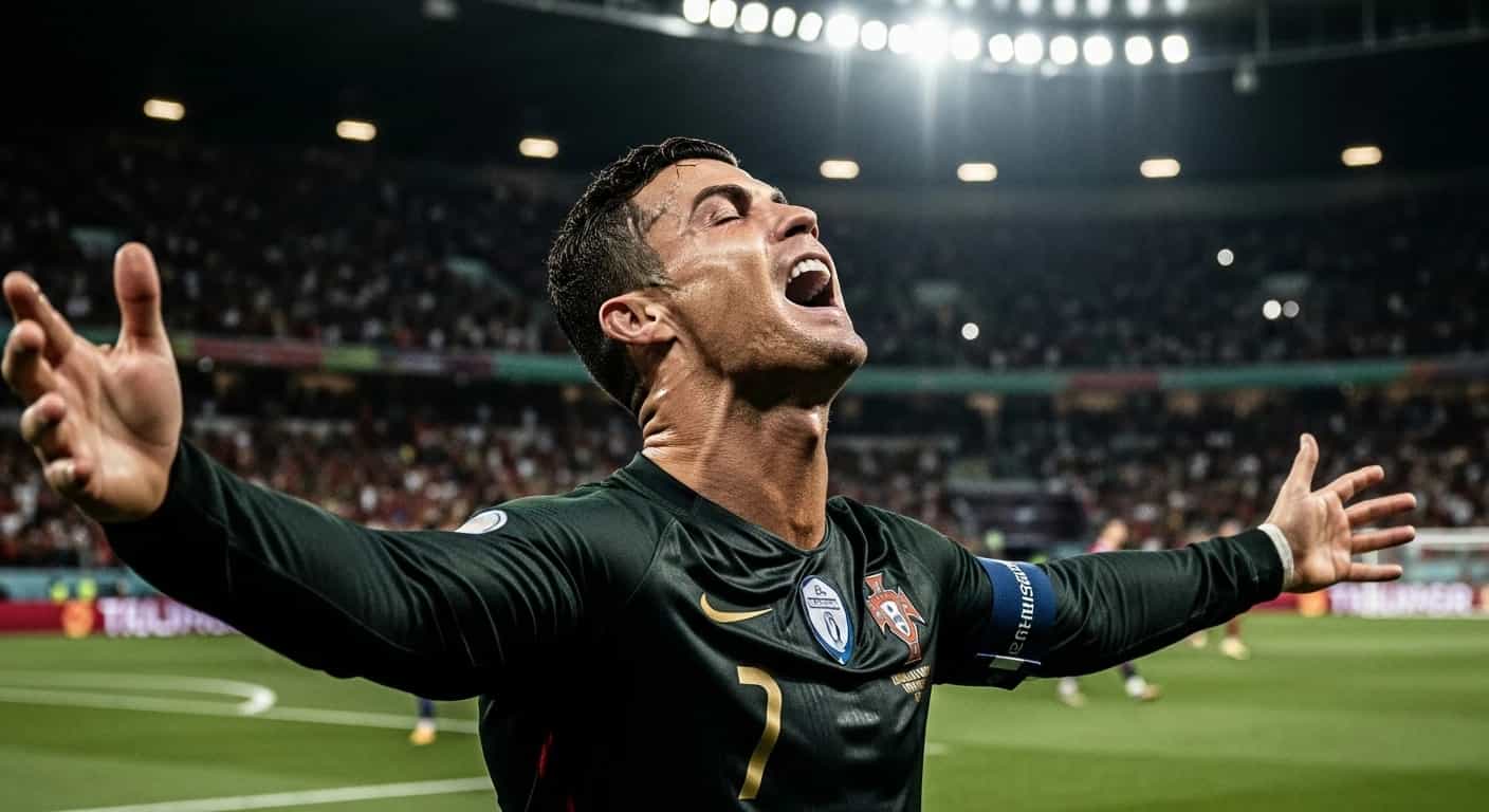 Cristiano Ronaldo pobił kolejny rekord świata w eliminacjach do Mistrzostw Świata