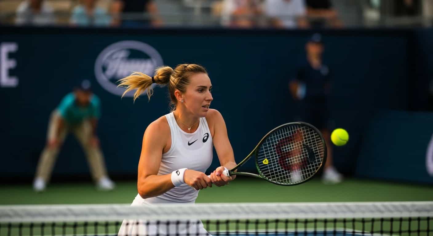 Belinda Bencic prowadzi w finale United Cup - Świątek przegrywa drugiego seta