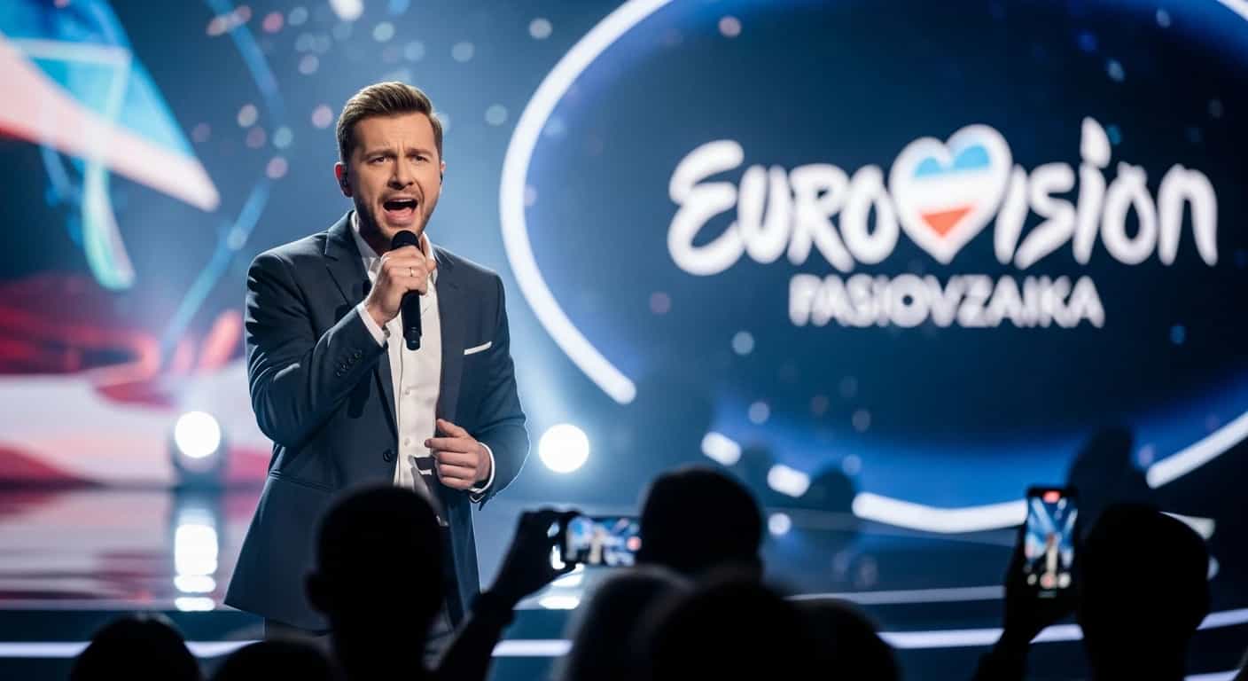 Piotr Pręgowski w preselekcjach do Eurowizji - aktor z "Rancza" walczy o reprezentowanie Polski