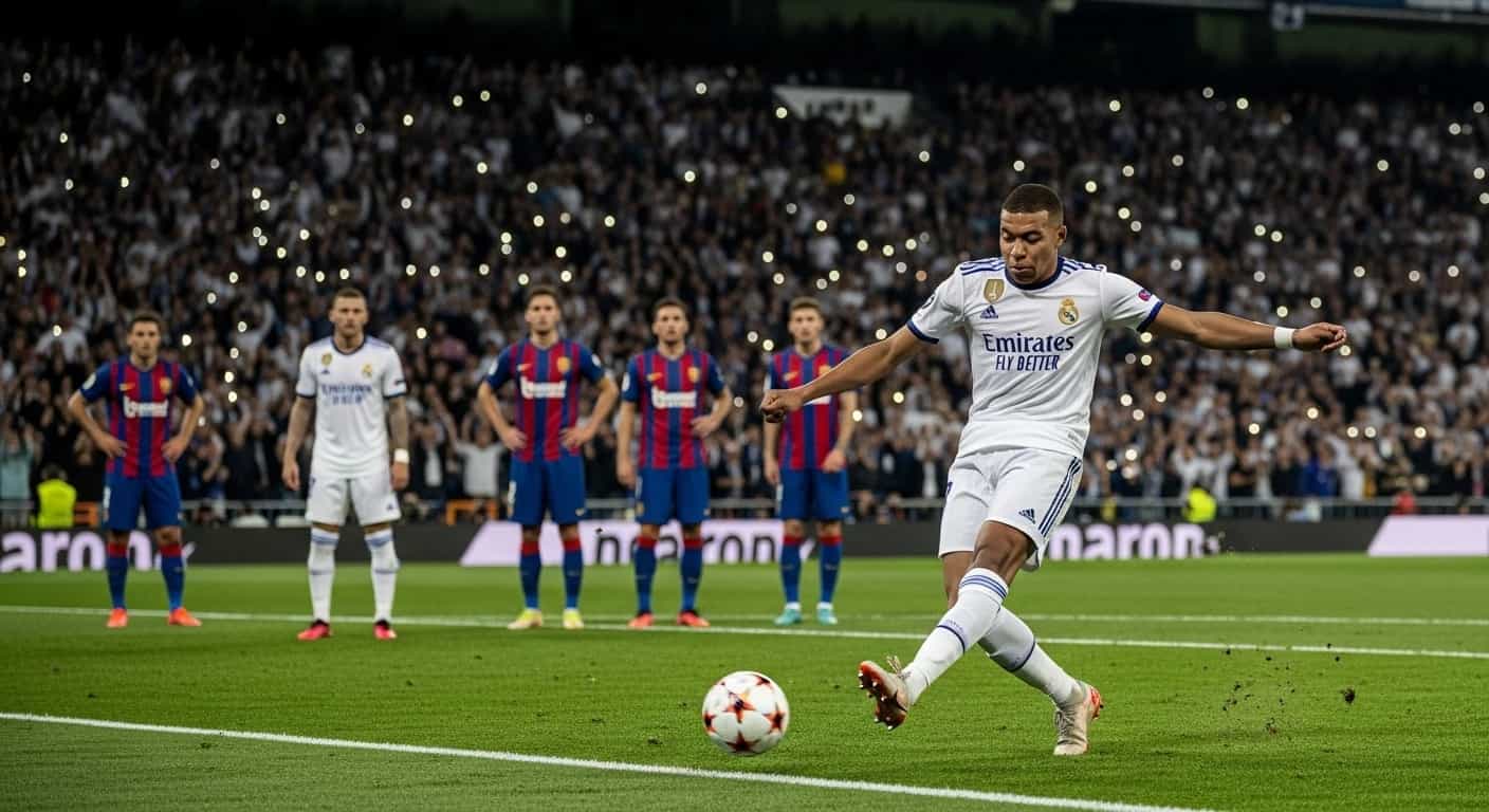 Mbappe strzela hat-tricka i osiąga 60 goli w Lidze Mistrzów w rozbicia Kairat przez Real Madryt